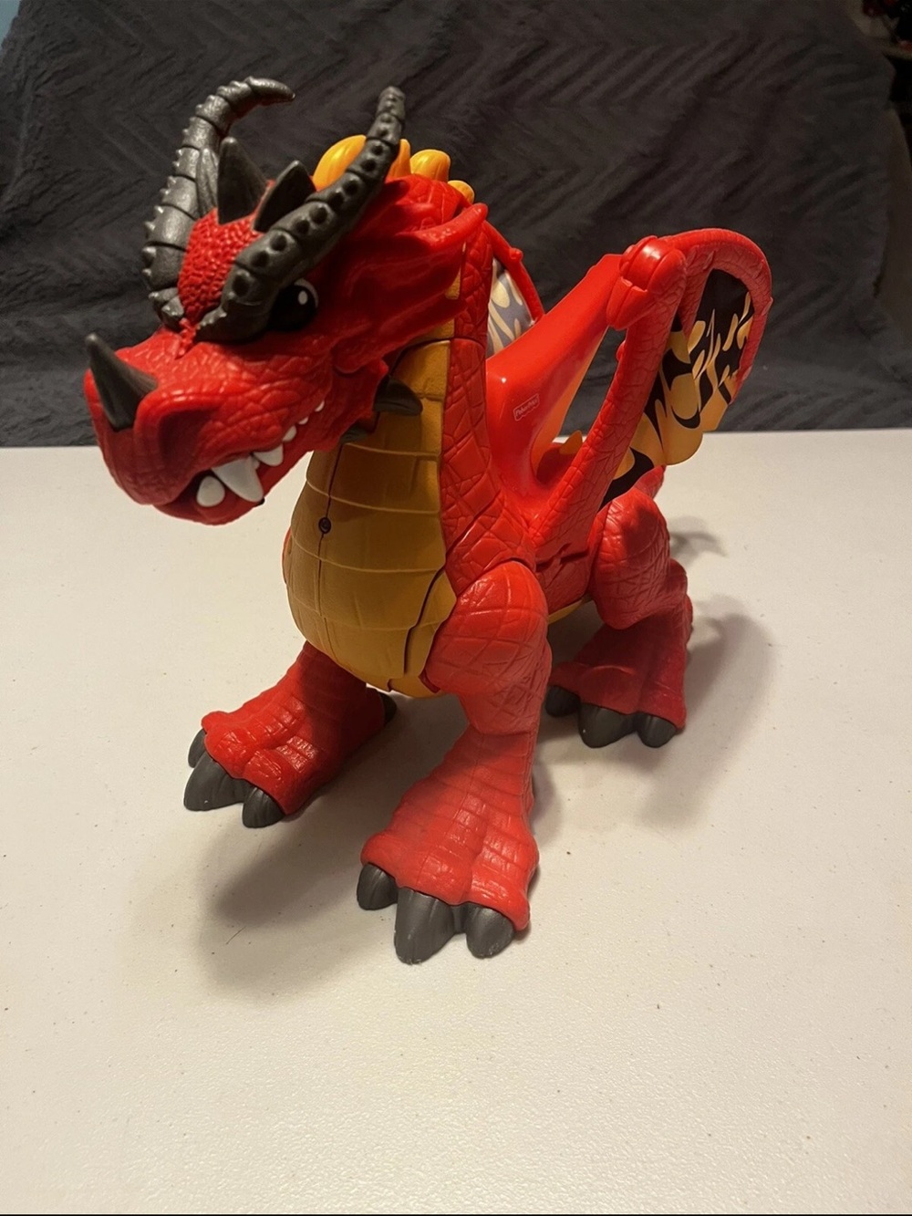 Fisher-Price Imaginext Eagle Talon Castle Red Dragon Used